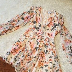 HELLO MOLLY FLORAL DRESS